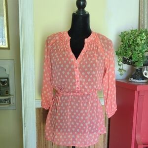 Mossimo Supply Co. Coral Small Ladies Top
